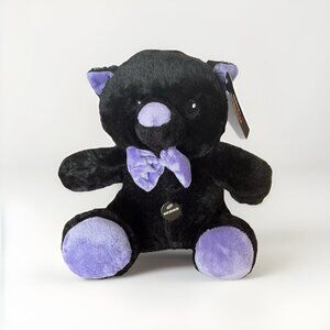Petsmart BLACK Cat Lucky HALLOWEEN‎ CAT Plush Squeaks NWT